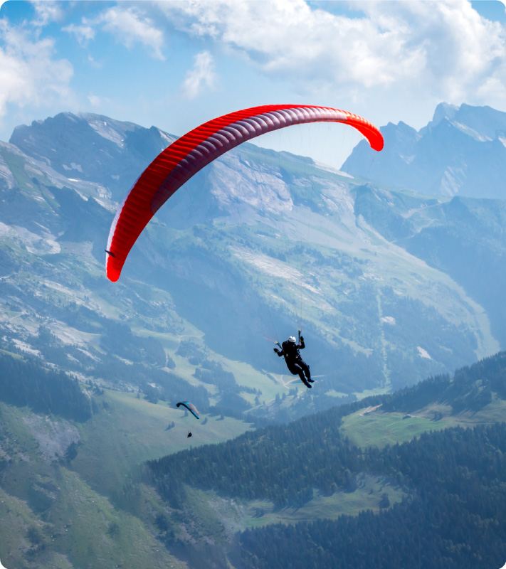 San felix Luxho paragliding tour Tour parapente San felix Luxho